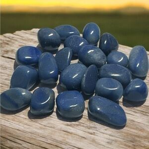 Blue Adventurine Tumbles (sold by bundle)